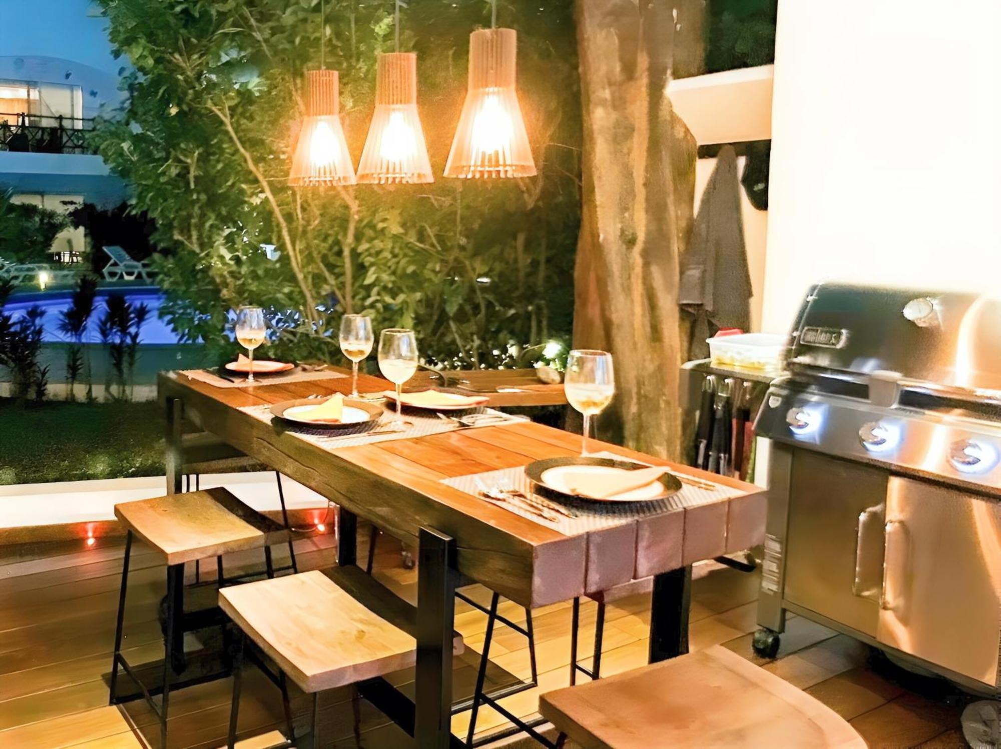 Luxury Duplex -4 Pers- 2Mn Beach&5Th Av, Pool, Gym Playa del Carmen Exterior photo